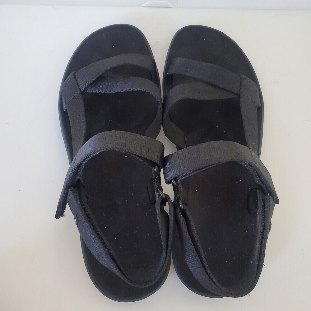 Everlane Women's The ReNew Sport Sandals Black Size 10 100% Recycled Material - Picture 5 of 12